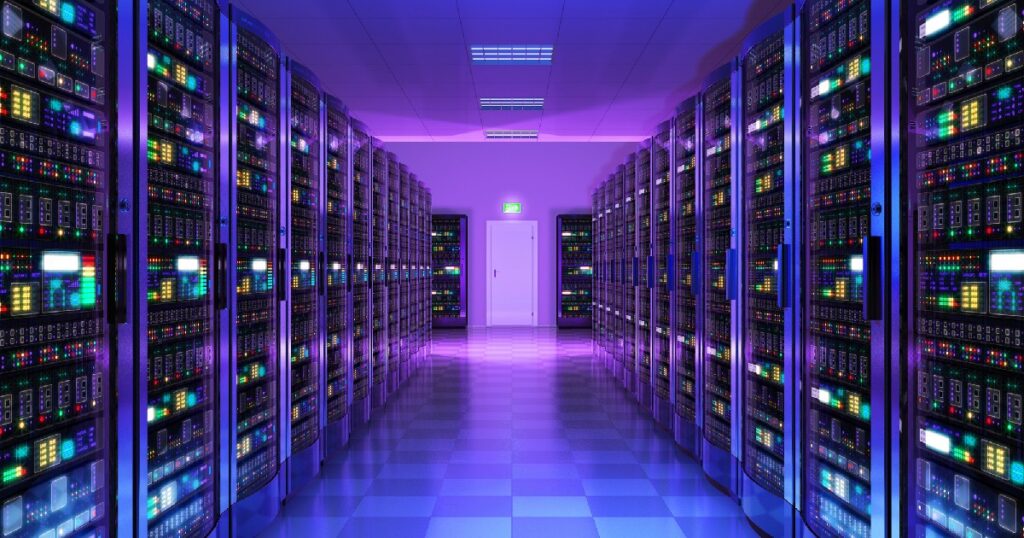 Purple data center
